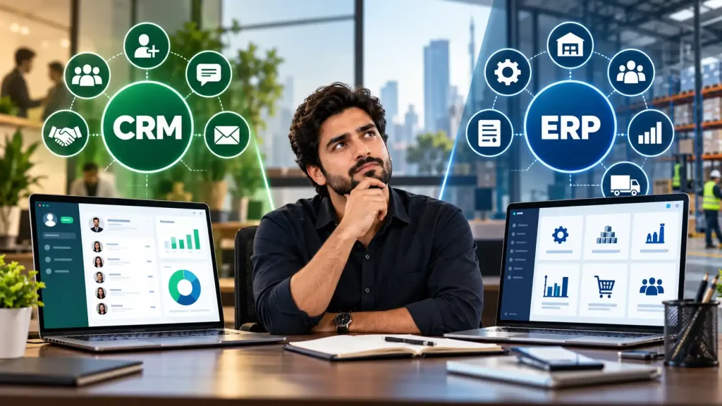 CRM vs ERP Which System Does Your Business Actually Need